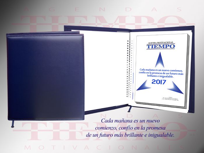 Agenda Motivacional 2017 tamaño Carta